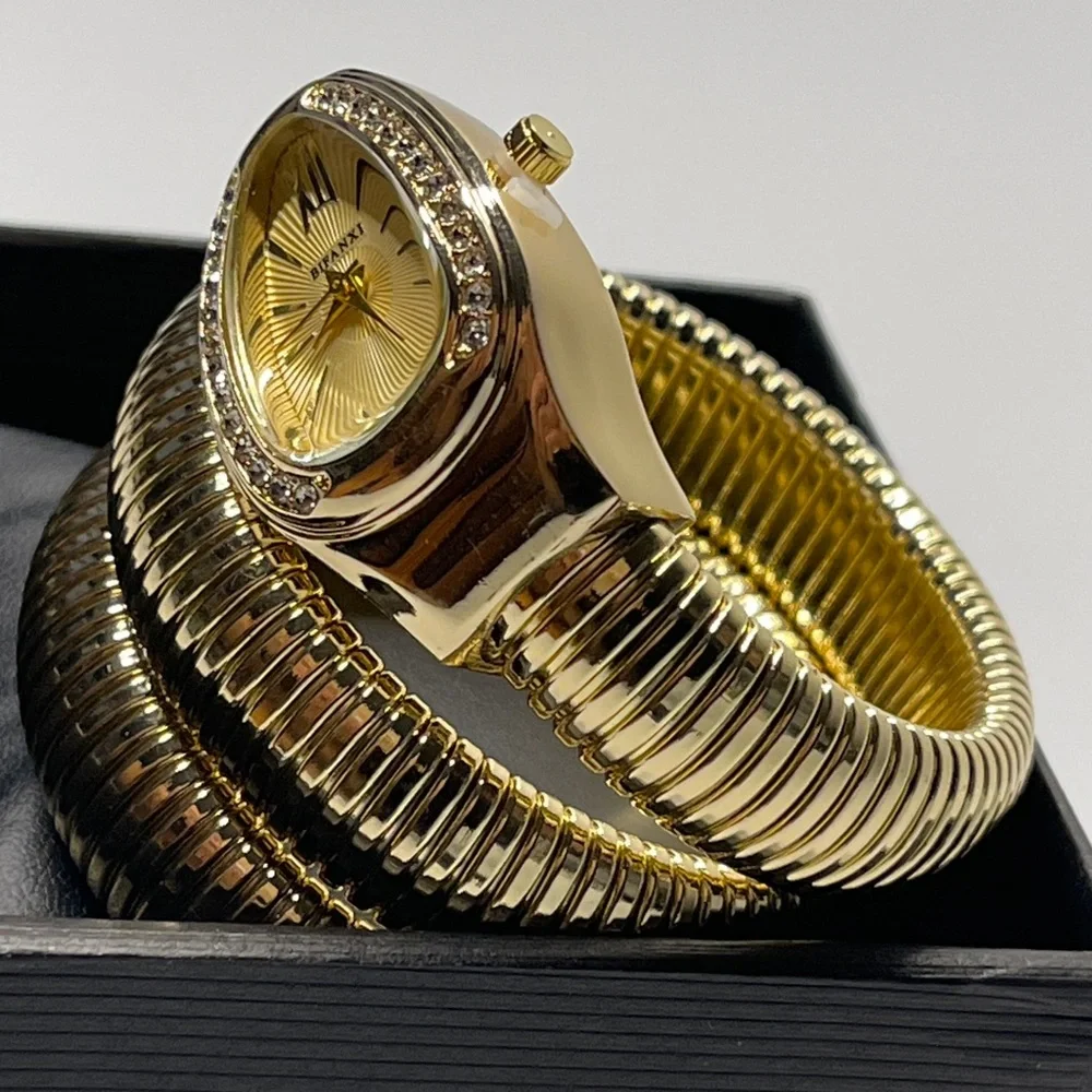 🆕 Snake Wrap Bracelet Watch